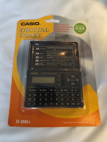 Casio digital diary 2000 - casio,
