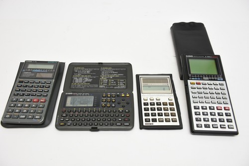 Casio calculator lot 451 - casio, lot: