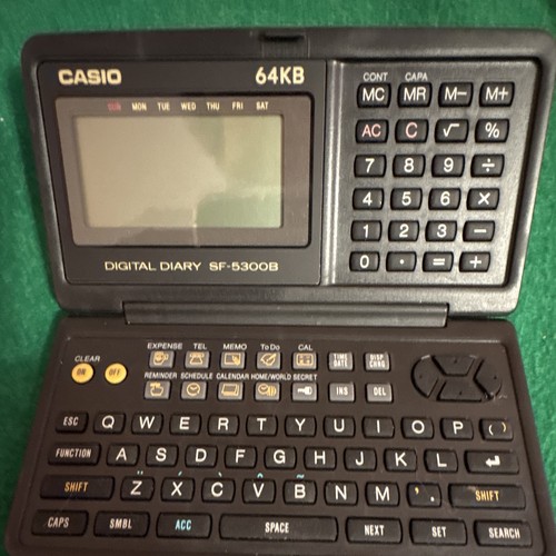 Casio 5300b digital - casio, diary