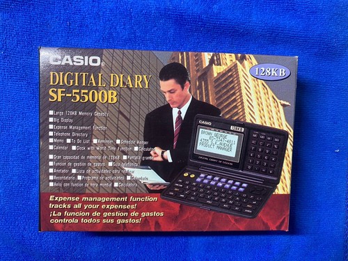 Retro casio digital diary - casio,