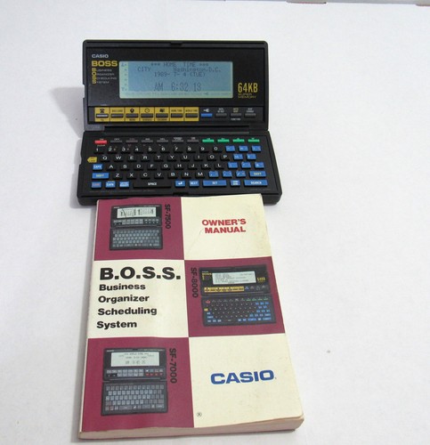 Casio digital diary - digital, sf-8000